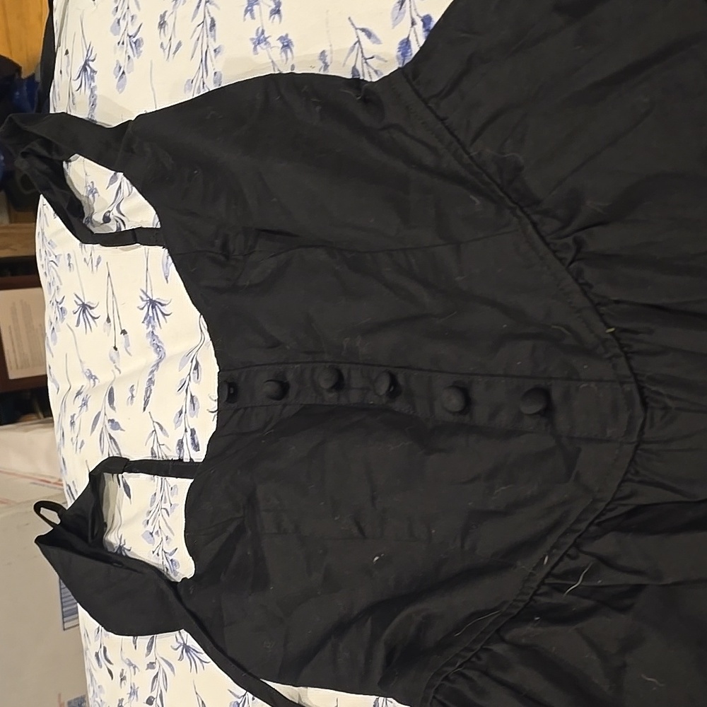 ❤️10/$40 New Black Ruffled Romper Shorts - Picture 2 of 4